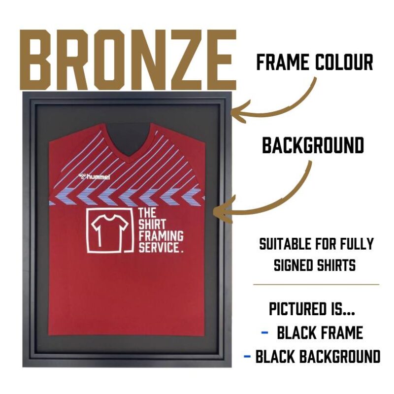 Bronze American Jersey Framing Service - Image 3