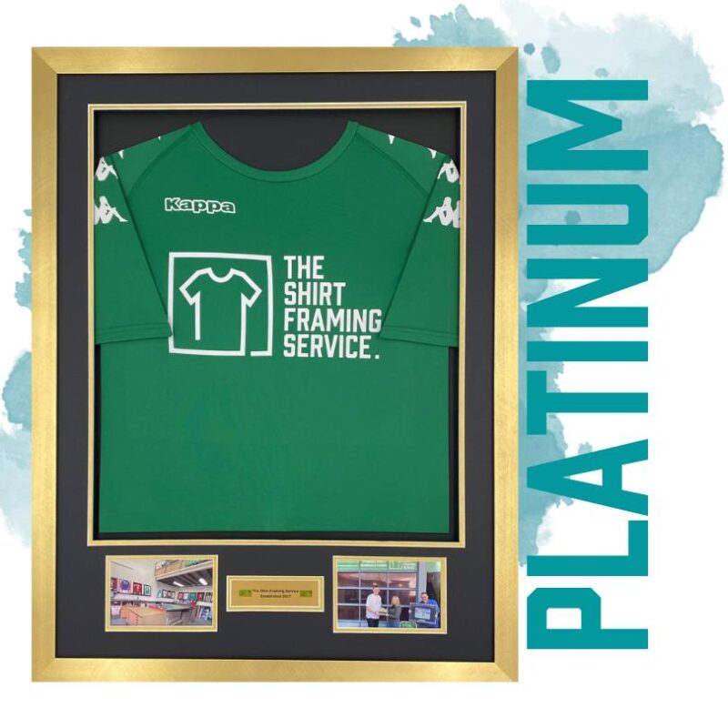 Platinum Running Shirt Framing Service