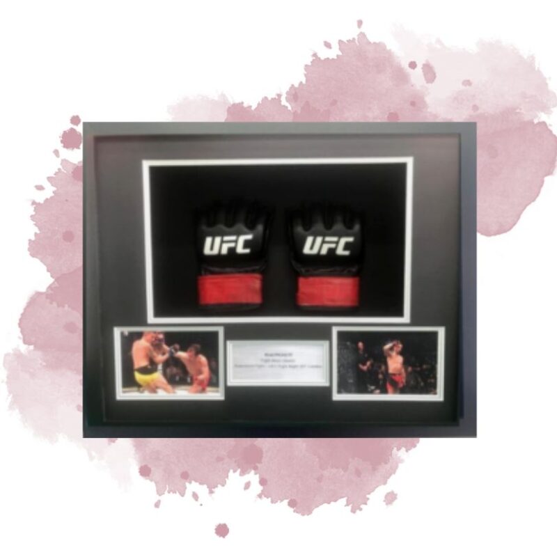 3D Double UFC Mitt Framing