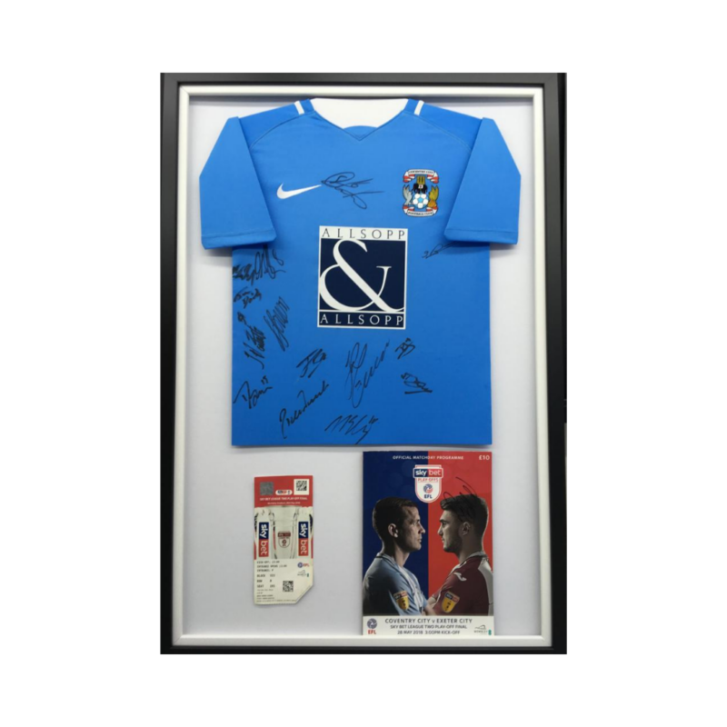 Bespoke Football Memorabilia Framing