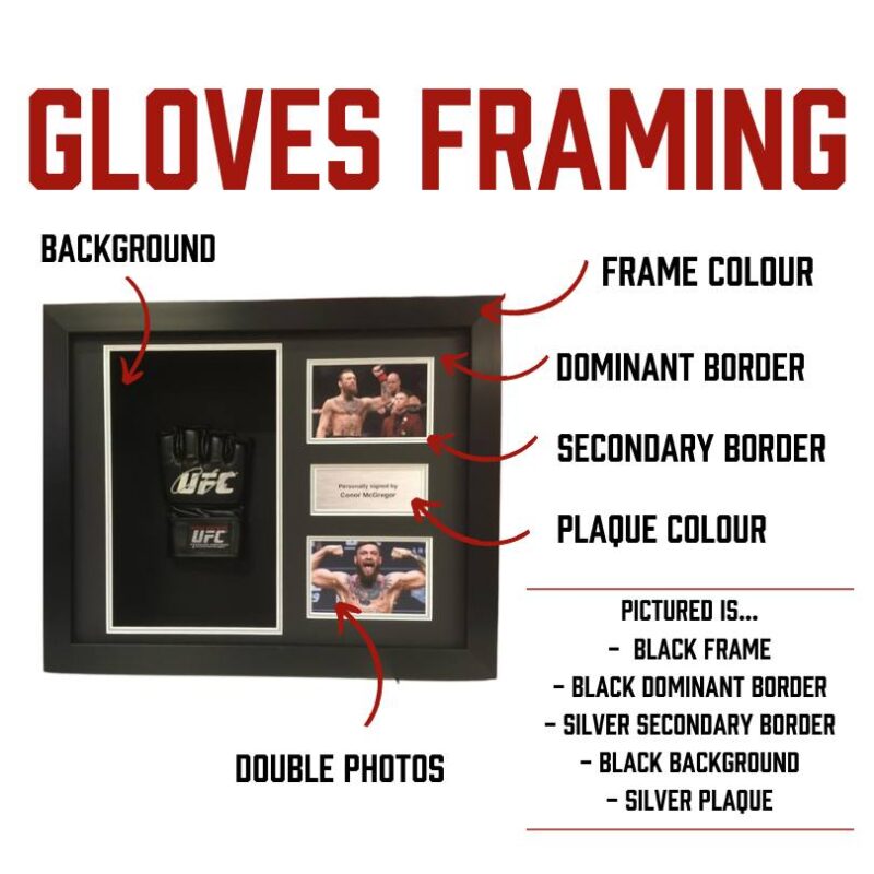 3D UFC Mitt Framing Service - Image 2