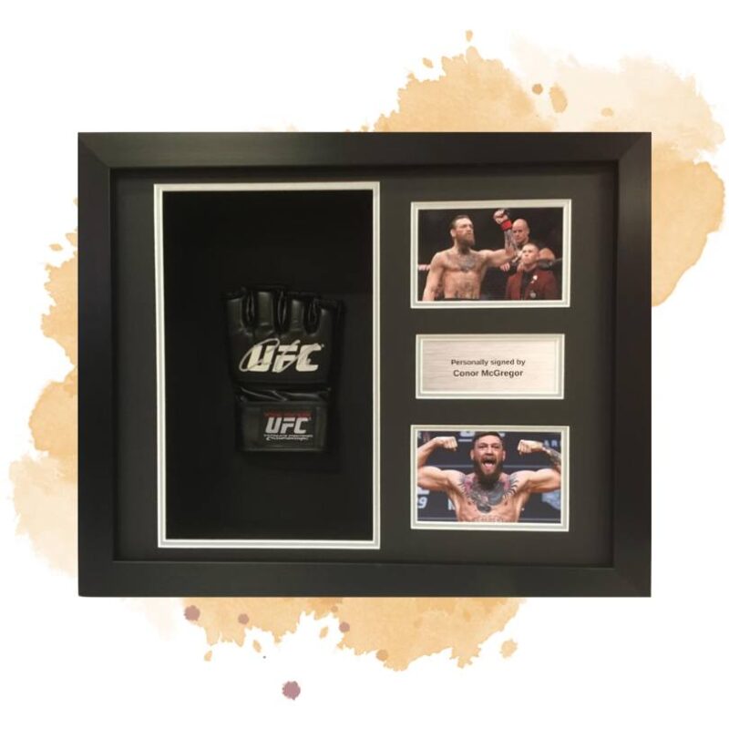 3D UFC Mitt Framing Service