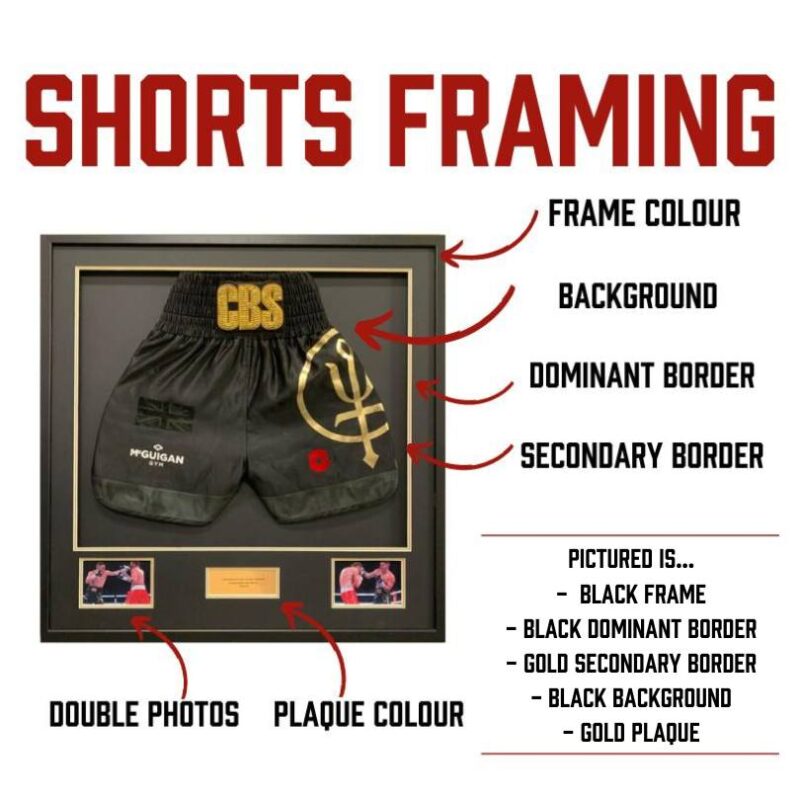 Deluxe Boxing / UFC Shorts Framing - Image 4