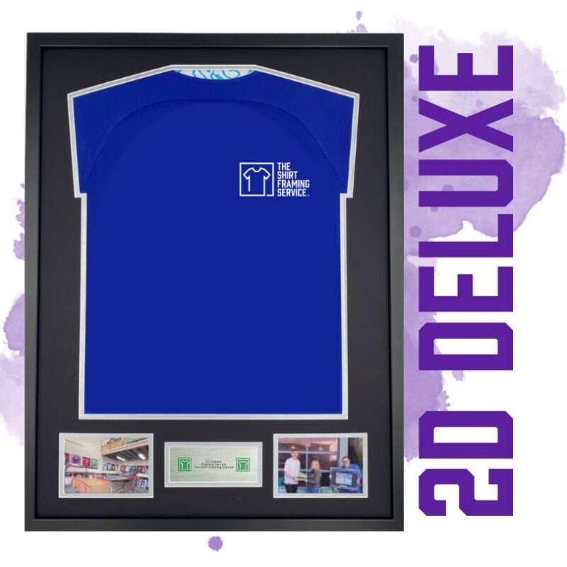 Football Finery 2D Deluxe Shirt Framing