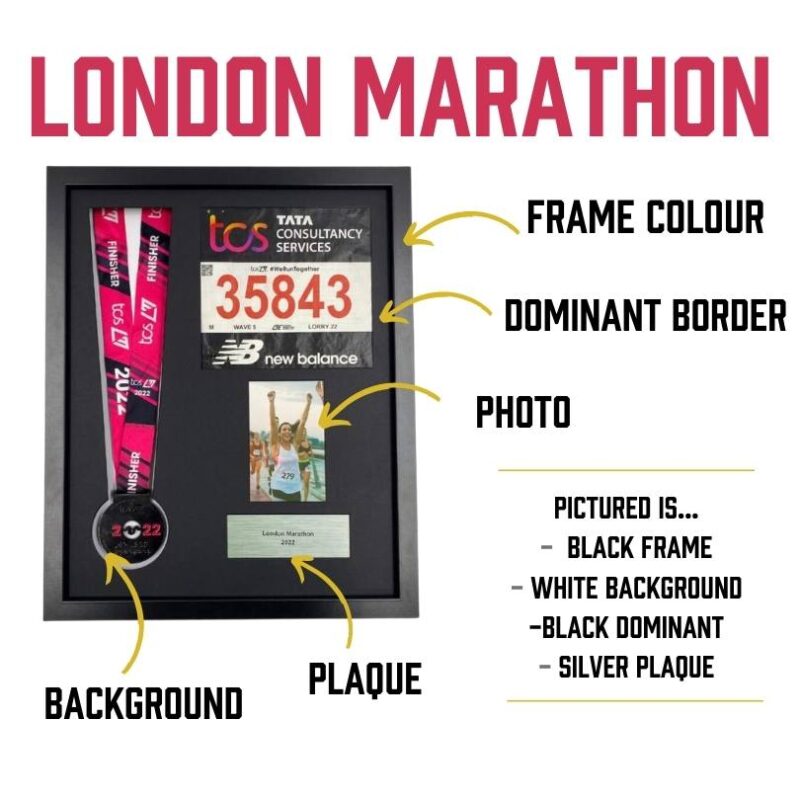 London Marathon Medal Framing - Image 2