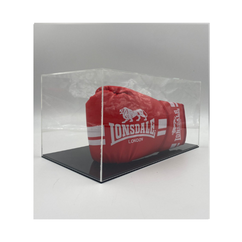 Single Horizontal Boxing Glove Display Case - Image 2