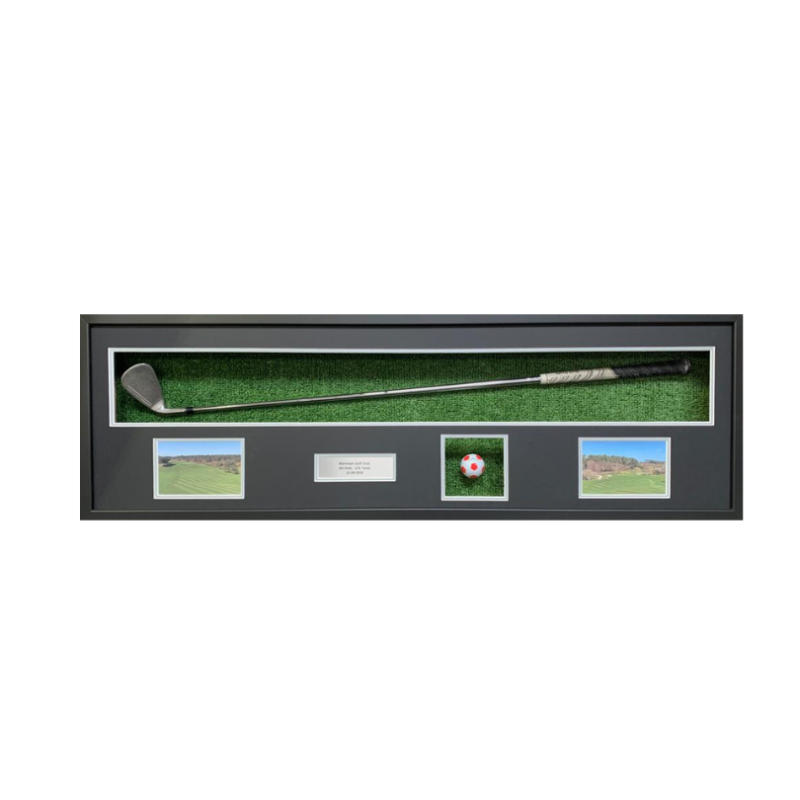 Deluxe Golf Club & Ball Framing