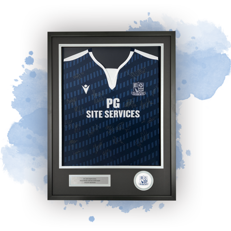 Southend United Club Shirt Framing - Image 2