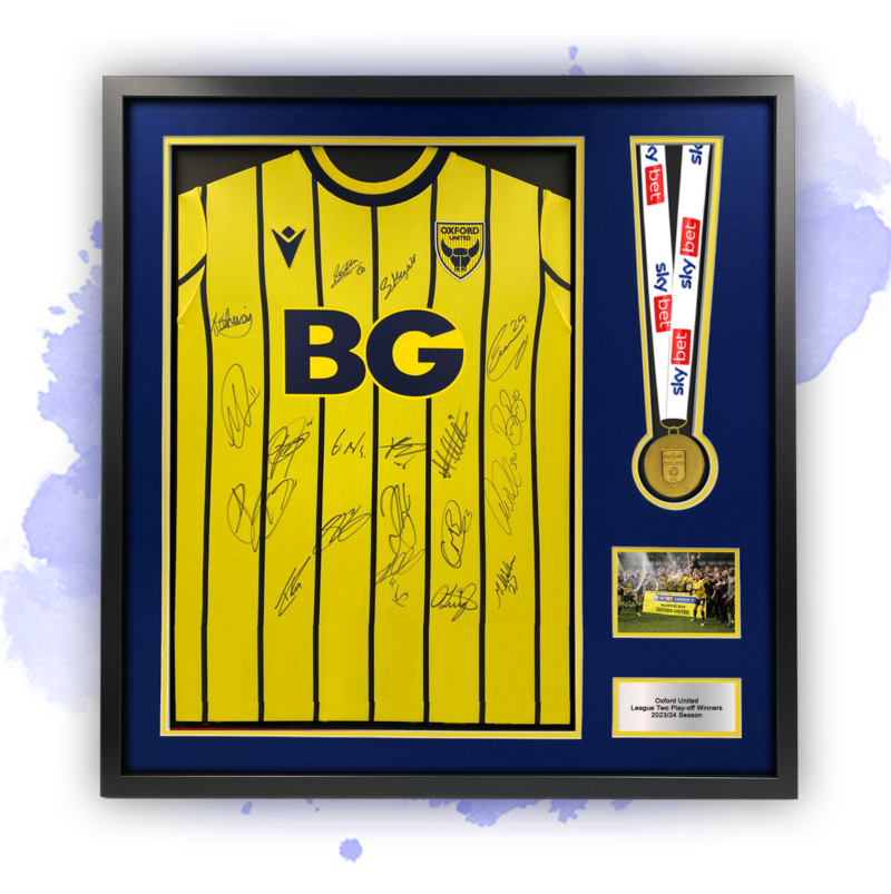 Deluxe Medal and Shirt Framing